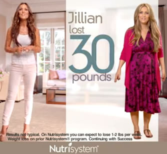 nutrisystem jillian reynolds